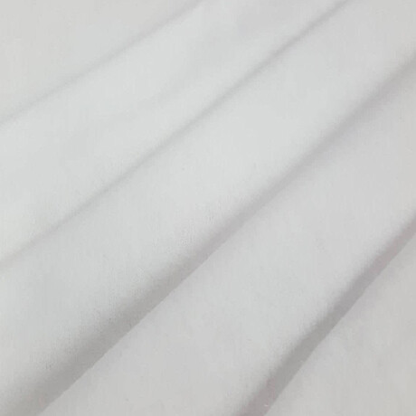 White Brushed Cotton Sheeting -2.5m