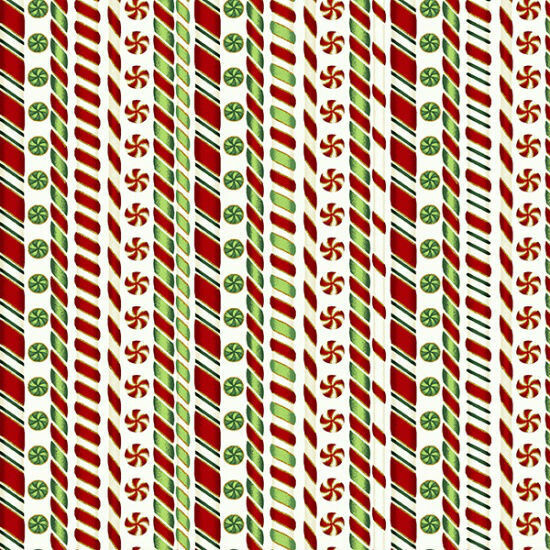 Santa&#39;s Sweets White Stripes