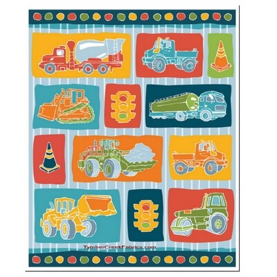 Construction Trucks Panel