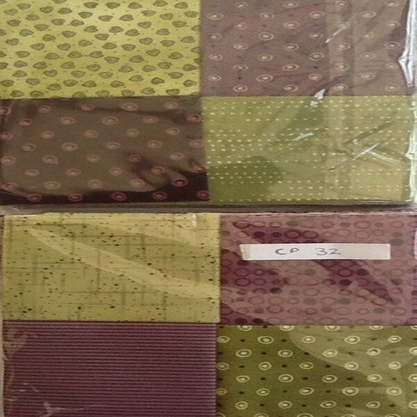 Purple and Green Charm Pack