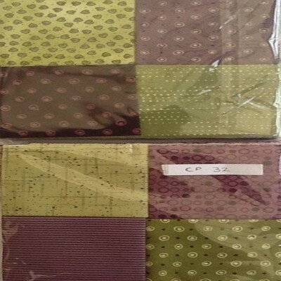 Purple and Green Charm Pack