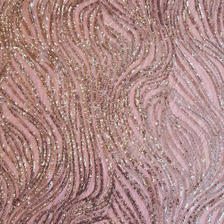 Blush Glitter Dress Sequins