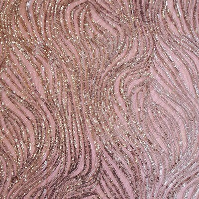 Blush Glitter Dress Sequins