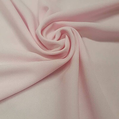 Double Crepe Baby Pink