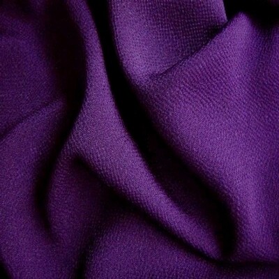 Heavyweight Crepe Purple