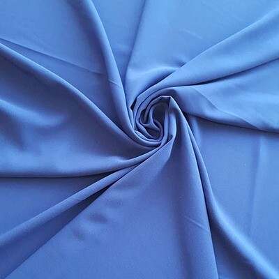 Royal Blue Double Crepe