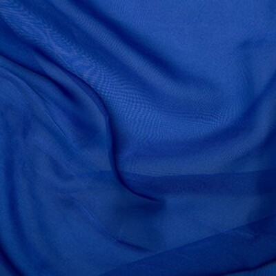 Cationic Chiffon-Royal Blue
