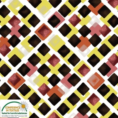Avalana Jersey Squares Colours