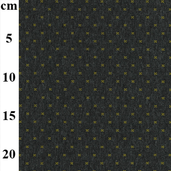 Charcoal Jersey with Yellow Detail