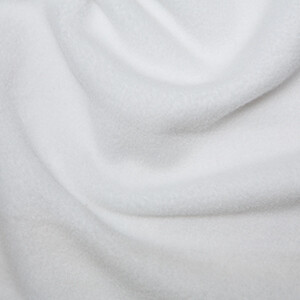 Anti-Pil Fleece White