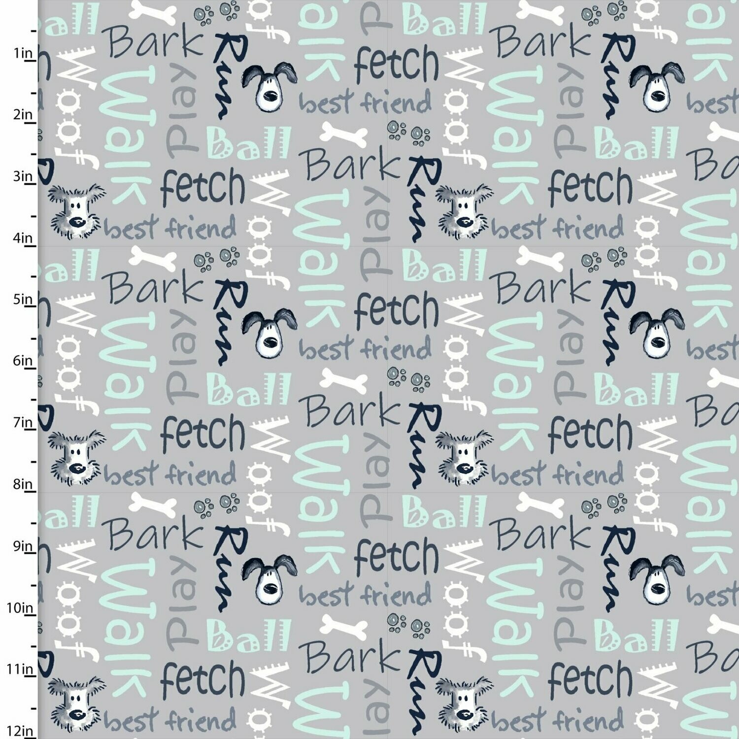 Poochie McGruff Brushed Cotton Barks