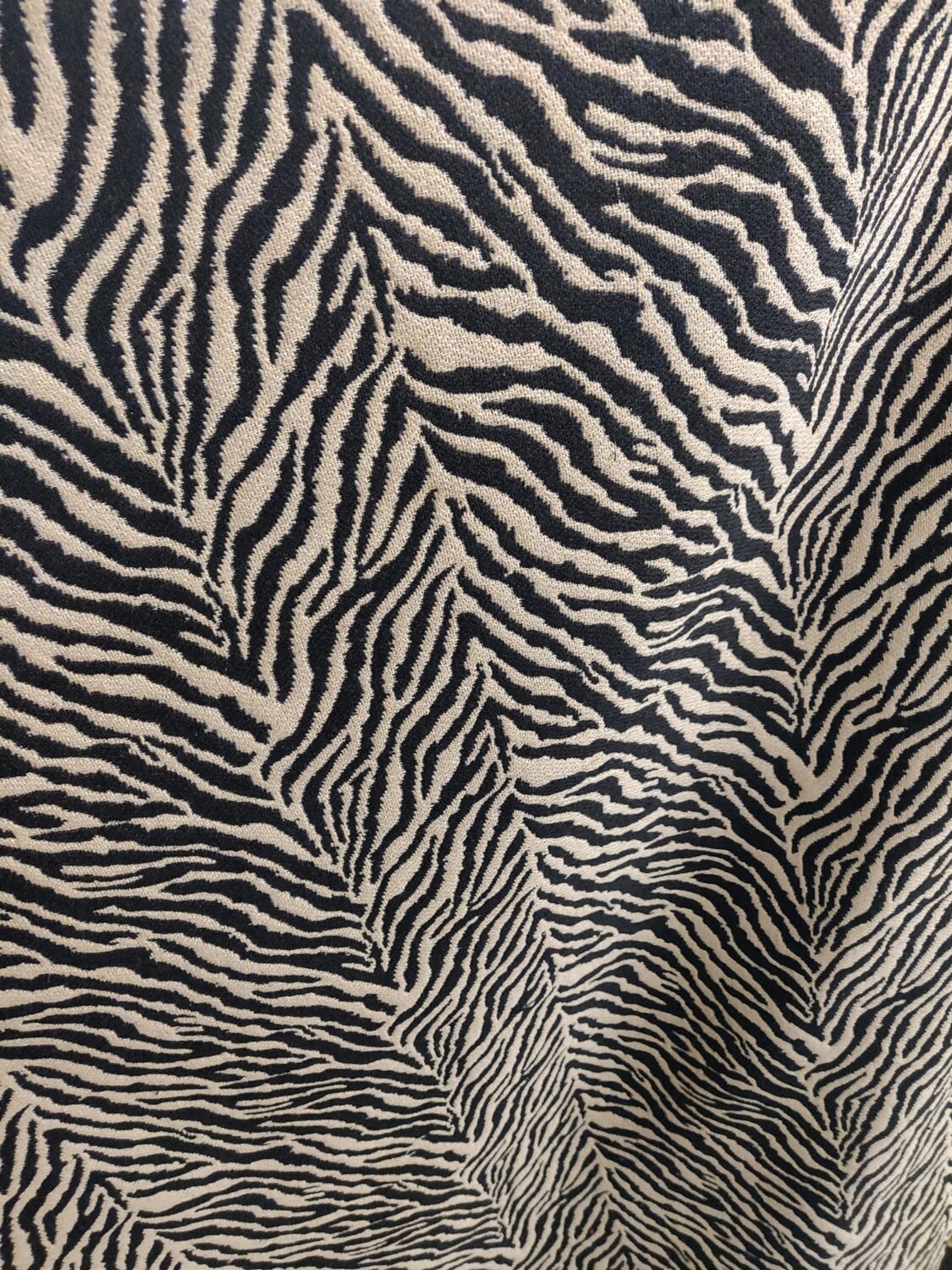 Vintage Style Zebra Print