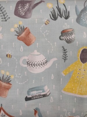 Smitten With Spring April Showers On Duck Egg
