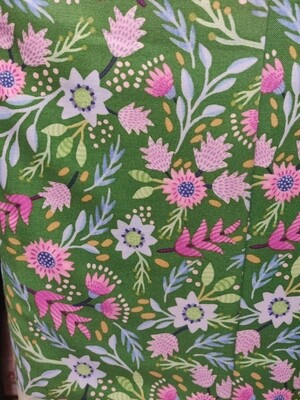 Flourish Flowers On Green