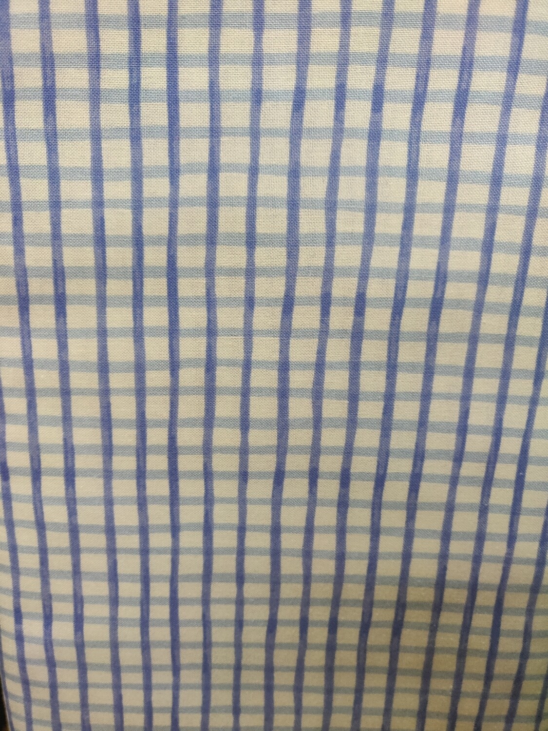 Flourish Blue Checkers