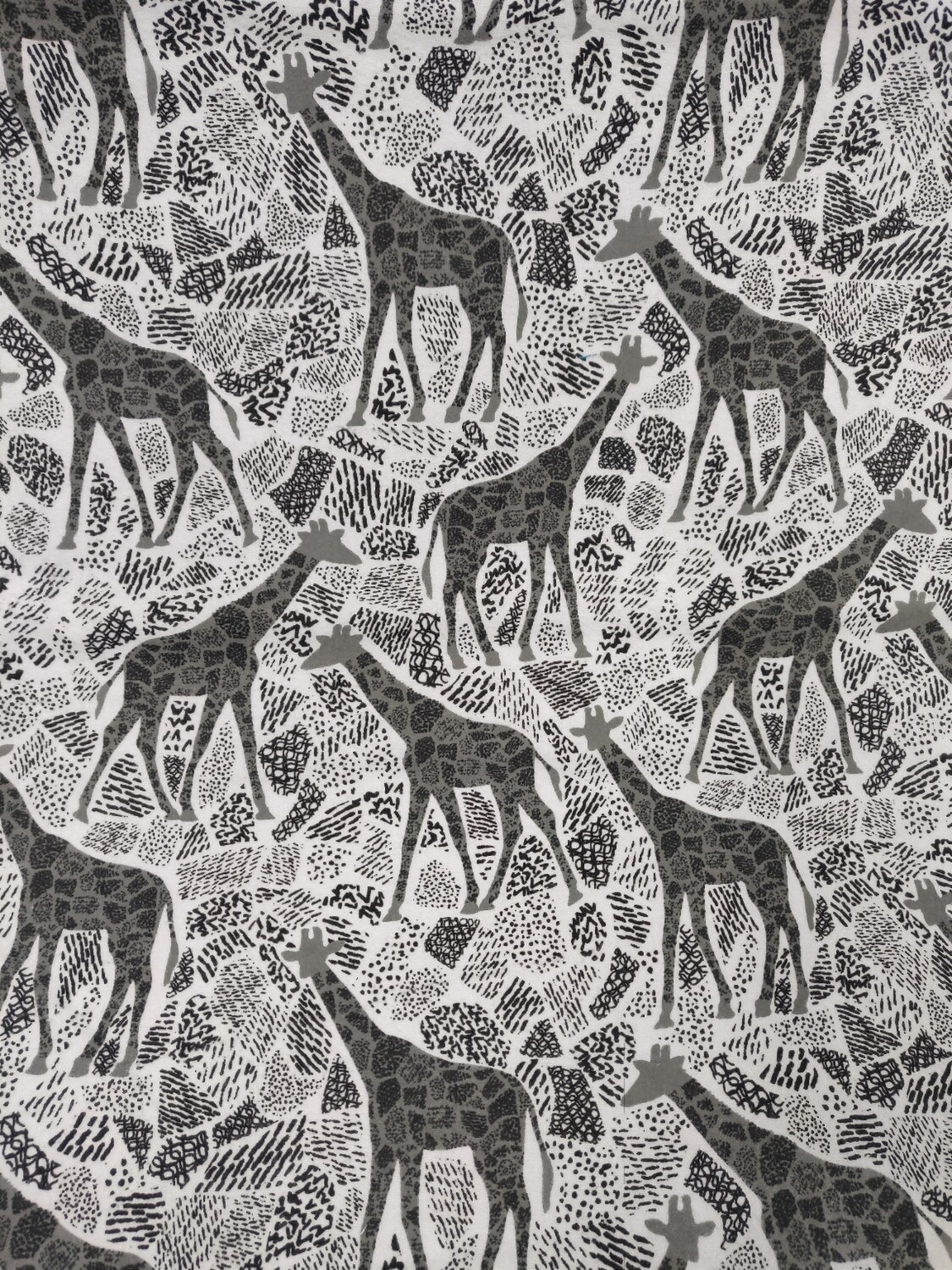 Giraffe Brushed Cotton