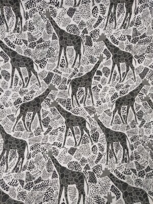 Giraffe Brushed Cotton
