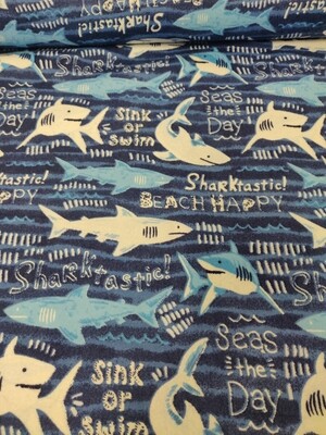 Shark Brushed Cotton