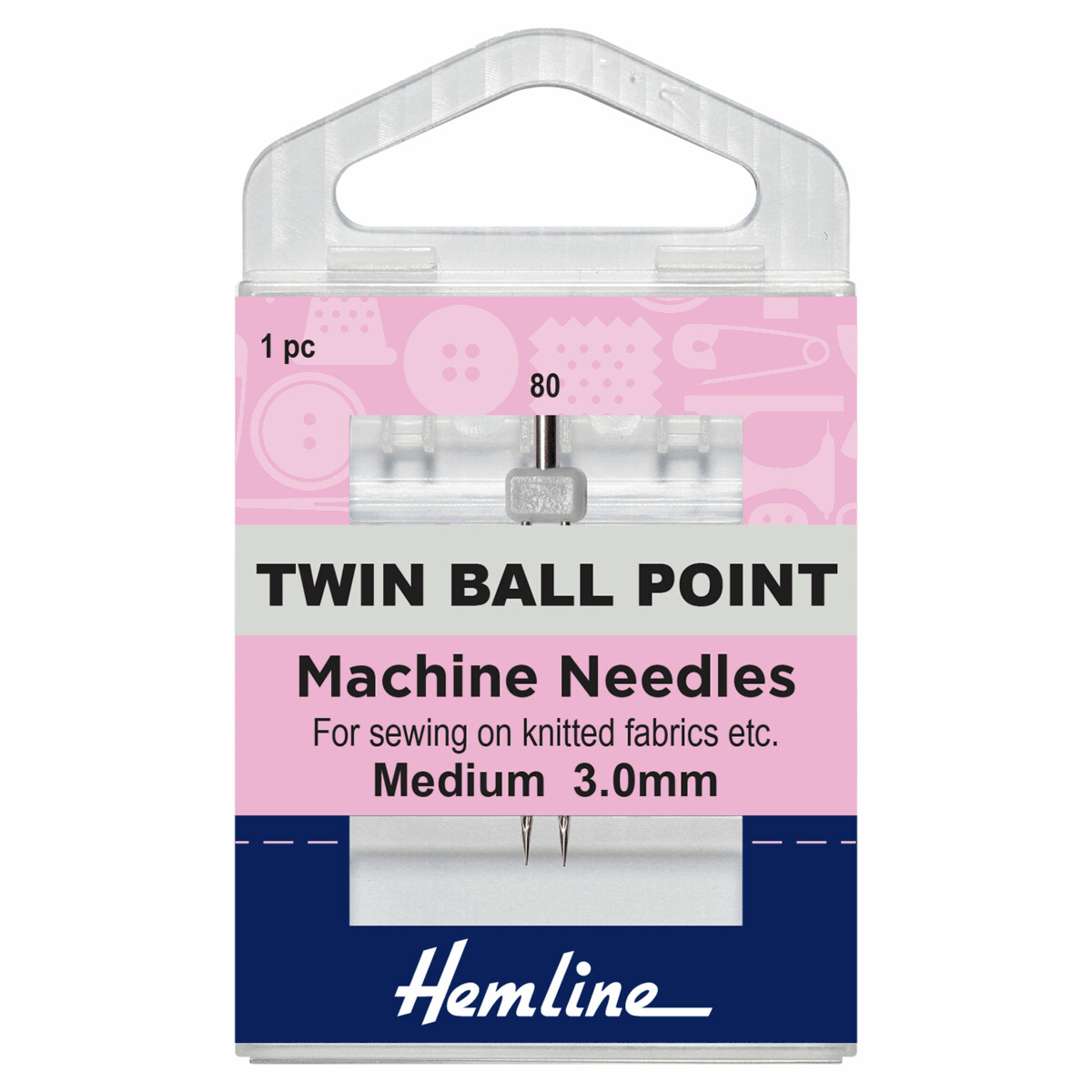 Twin Ball Point 3.0mm size80