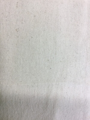 Cream Brushed Cotton Sheeting -2.5m