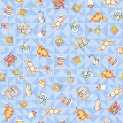 Tossed Toys Blue