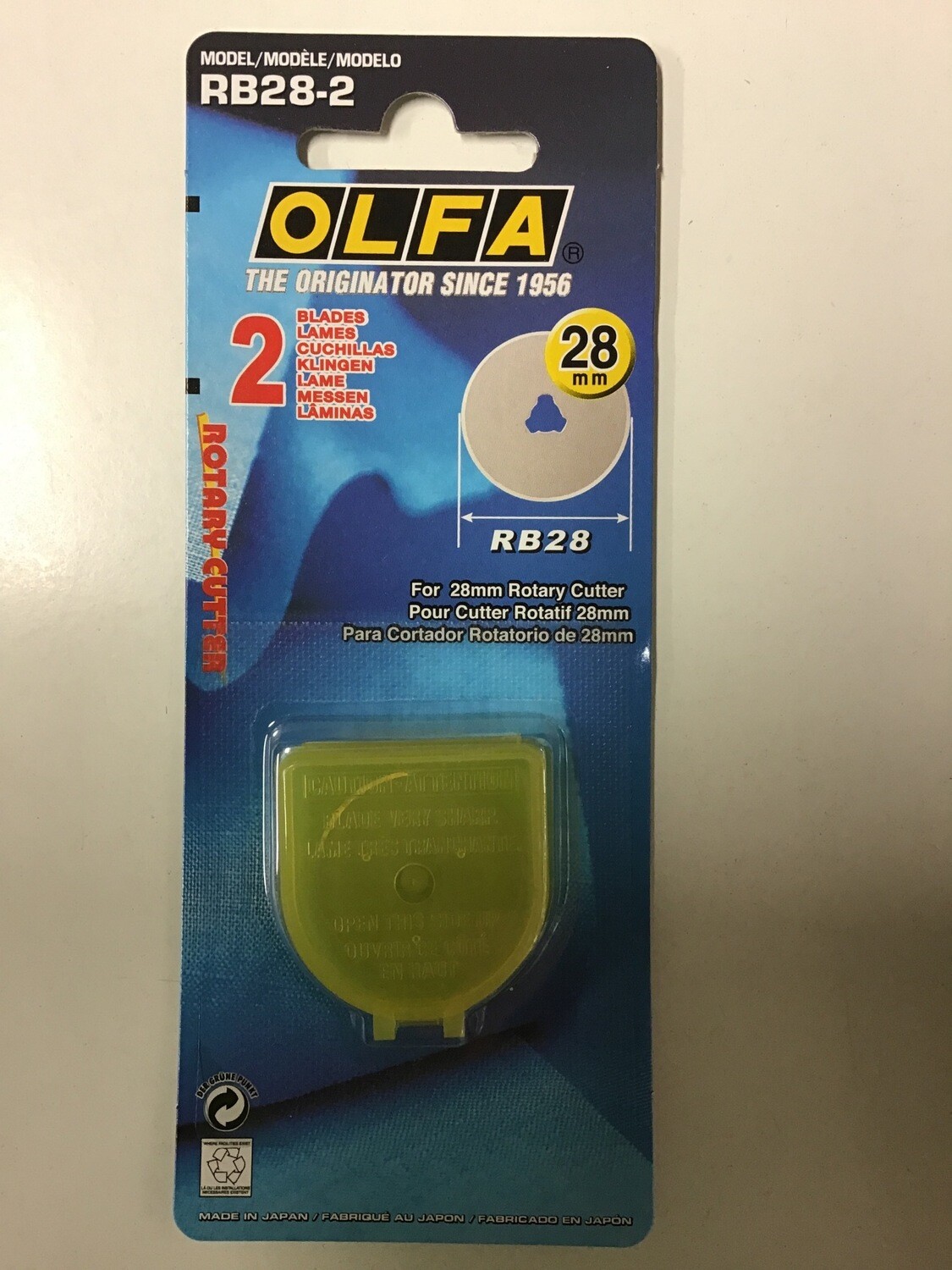 Olfa 28mm Rotary Blades (pack of 2) Olfa 28mm Rotary Blades (pack of 2)