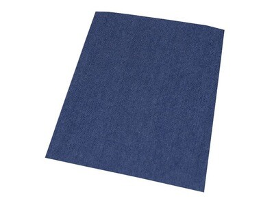 Denim Patch Blue Sapphire - 43cm x 17cm
