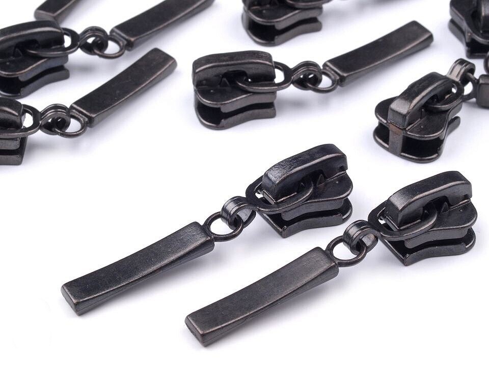 Bar Slider - 5mm - Gunmetal Grey
