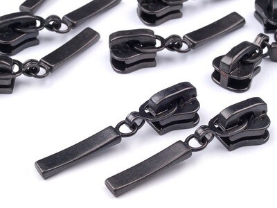 Bar Slider - 5mm - Gunmetal Grey