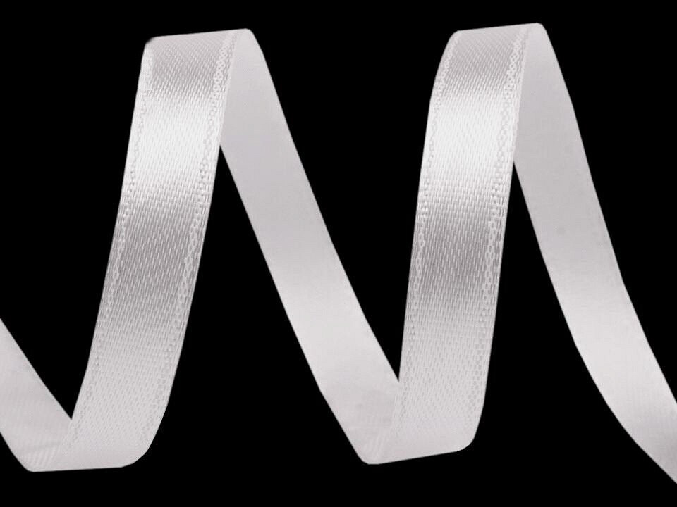 White Satin Ribbon 22.5 Metres/6 mm Wide