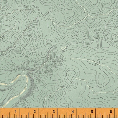 Meridian Topography Aqua