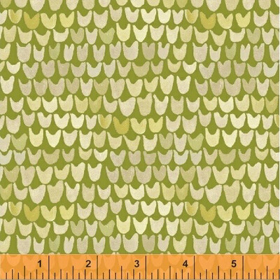 Enchanted Forest Petals Green 