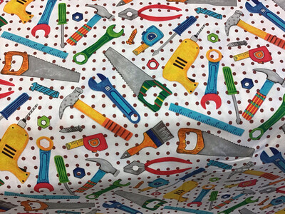 Tool Time - Peg Board - Blank Quilting
