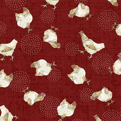 Farm Life Chickens - Red