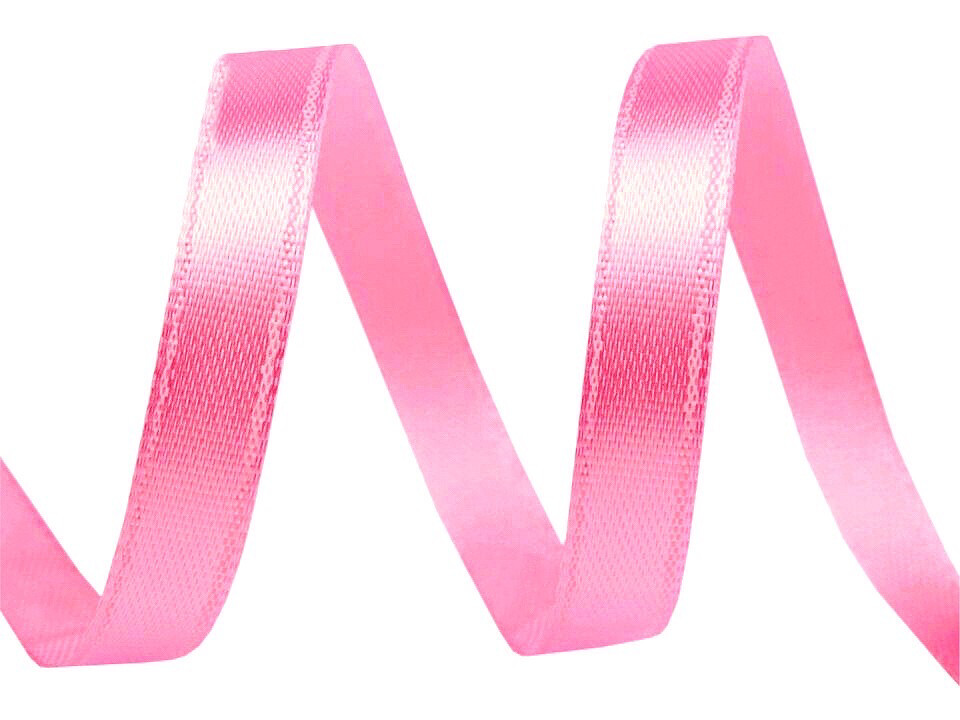 Satin Ribbon width 6mm 22.5metres - Pink