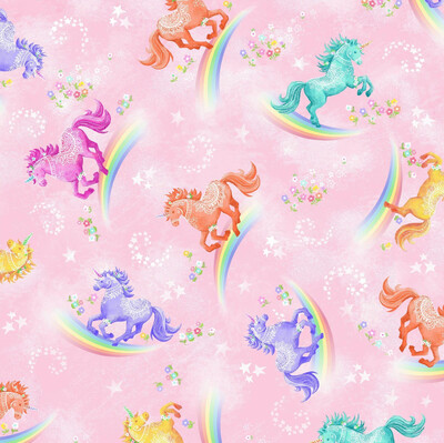 Unicorns Brushed Cotton