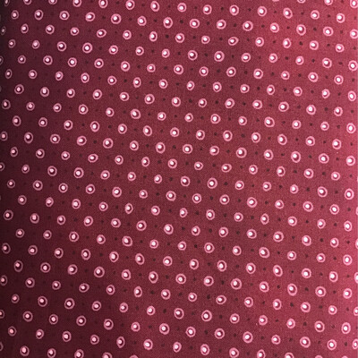 Quilters Basic Circles Deep Red
