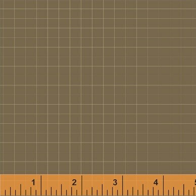 Elm Cottage - Khaki Grid