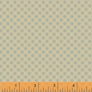 Elm Cottage - Diamond Plaid Blue