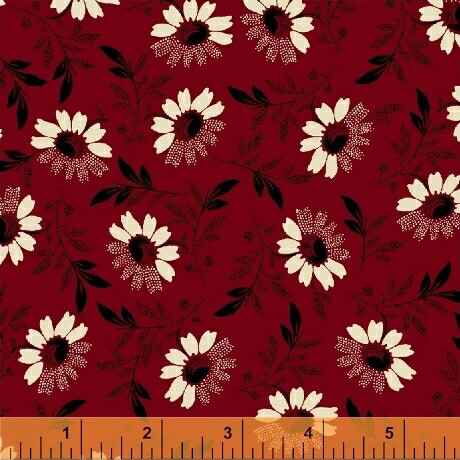 Medium Floral Red - Sylvie By Whistler Studios