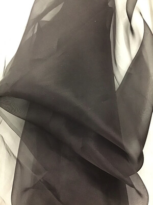 Silk Organza Black