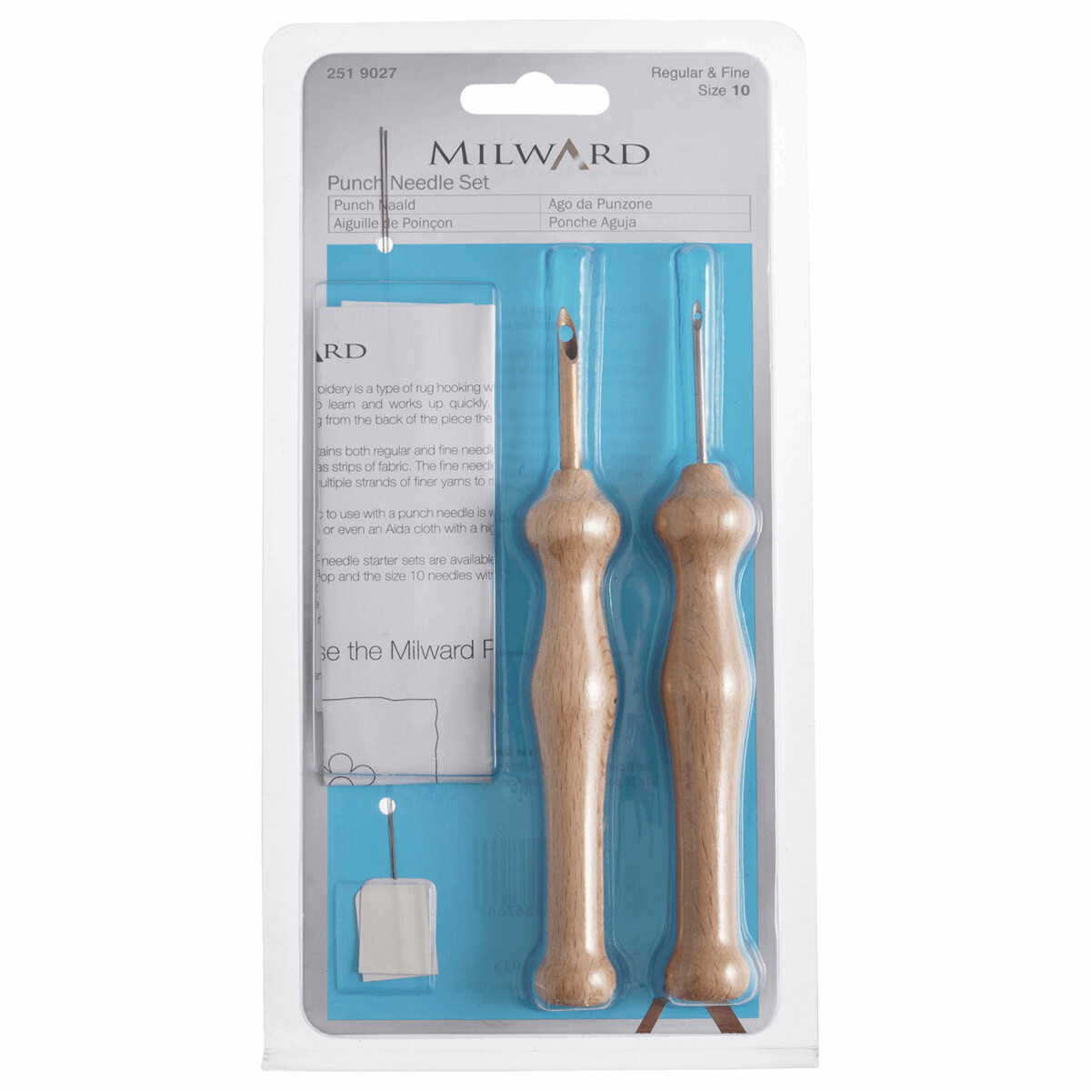 Milward Punch Needle Set Size 10