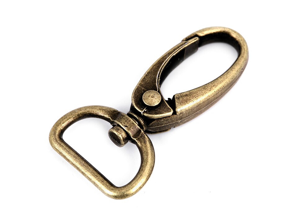 Swivel Hook 20mm - Antique Brass 