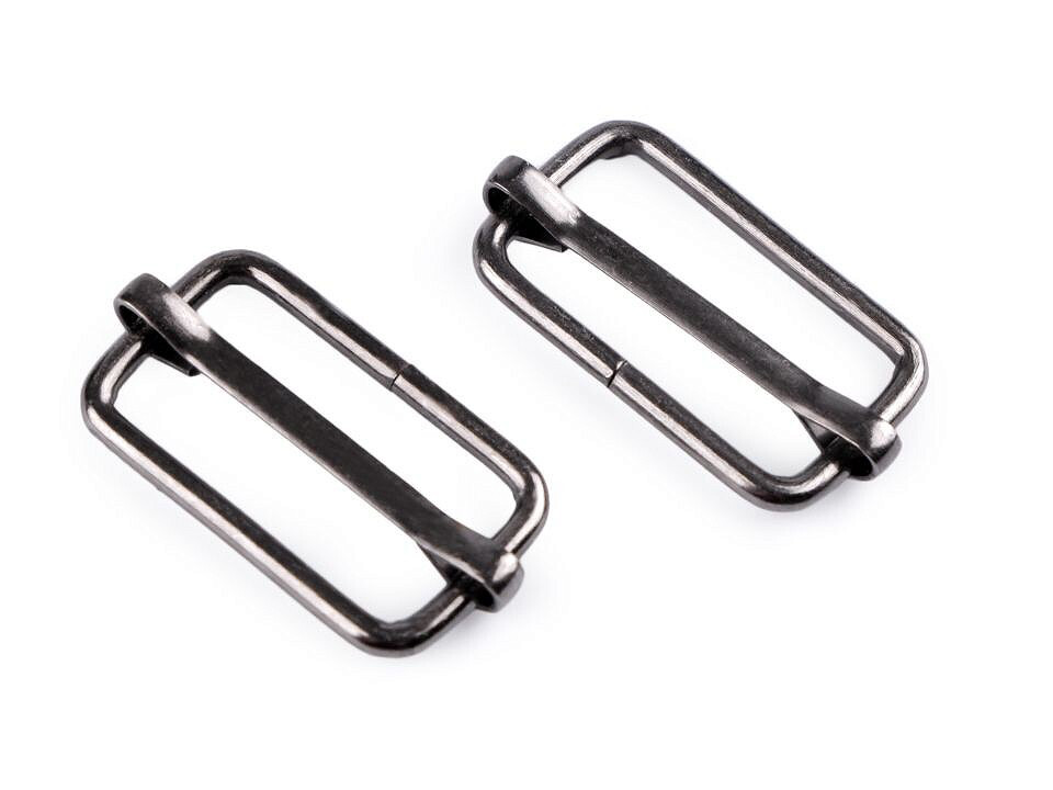Adjustable Slider 25mm - Gunmetal Grey