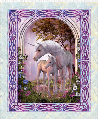 Unicorns Large Panel