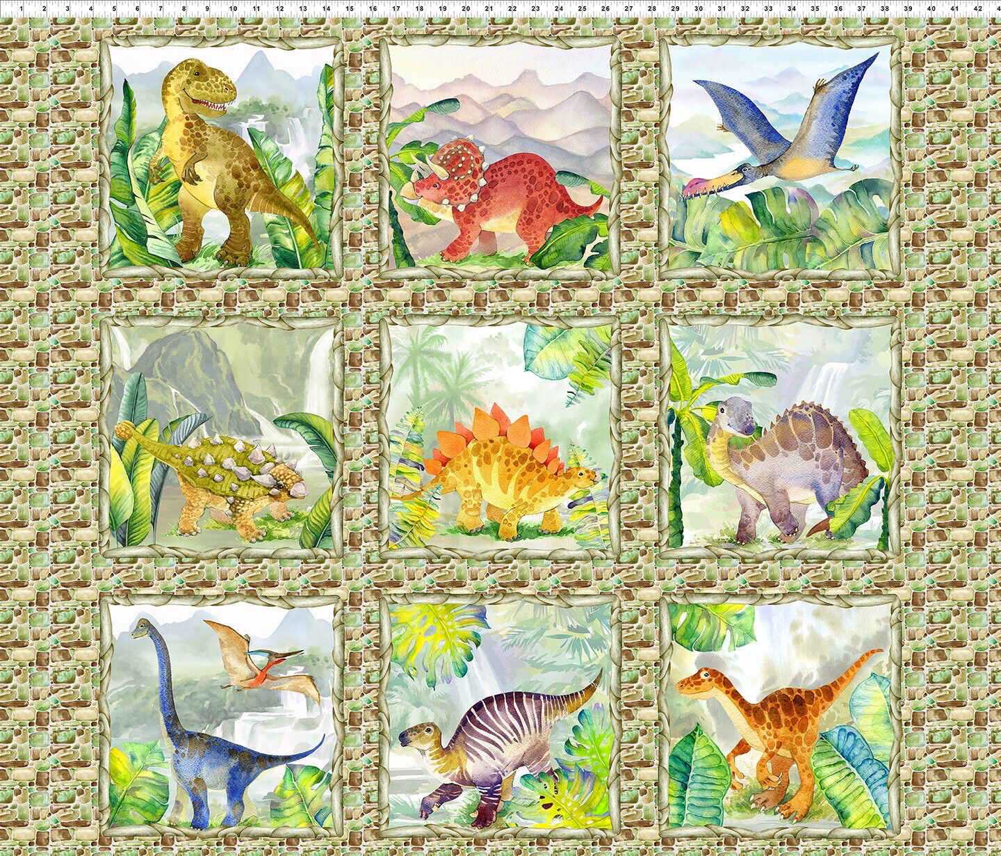 Dinosaur Panel 