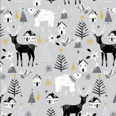 Peace On Earth Reindeer And Bear