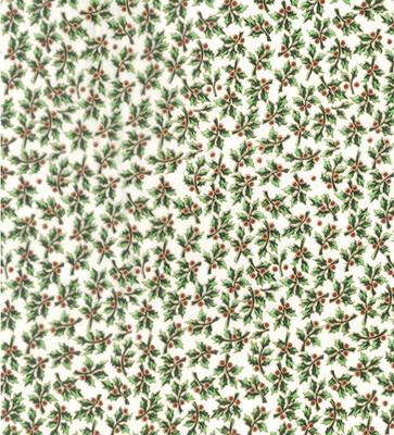Louden Christmas Fabric-Cream