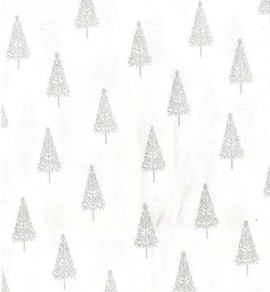Louden Christmas Fabric-White