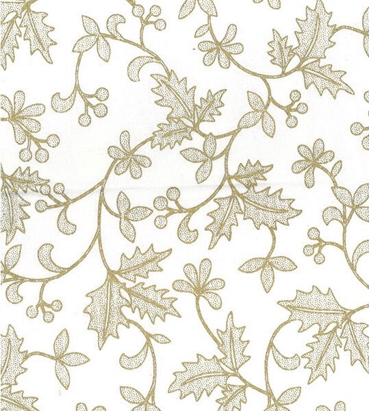 Louden Christmas Fabric-Cream